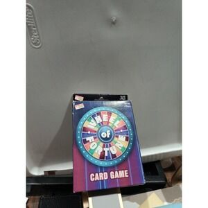 Endless Games WHEEL OF FORTUNE Card Game!! Brand New 2020